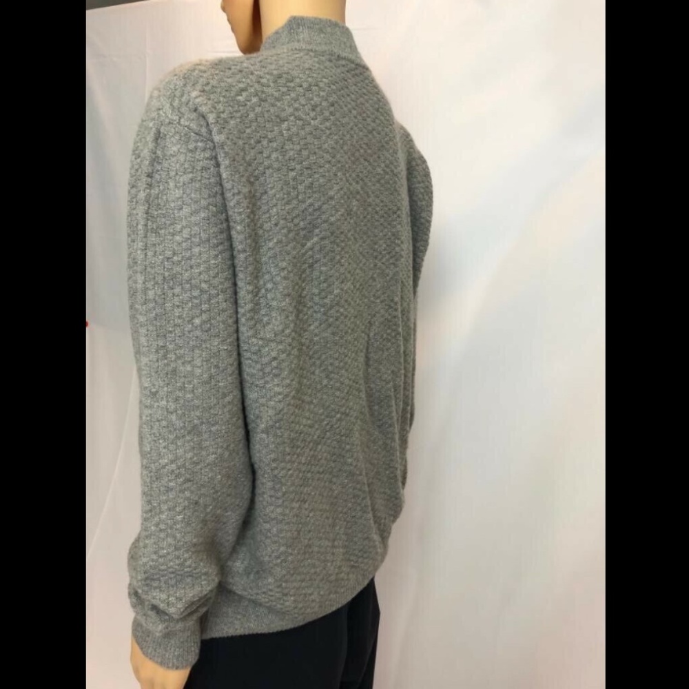 Raffi Mens Sweater Pullover Cable Knitted Gray XXL - Picture 5 of 8